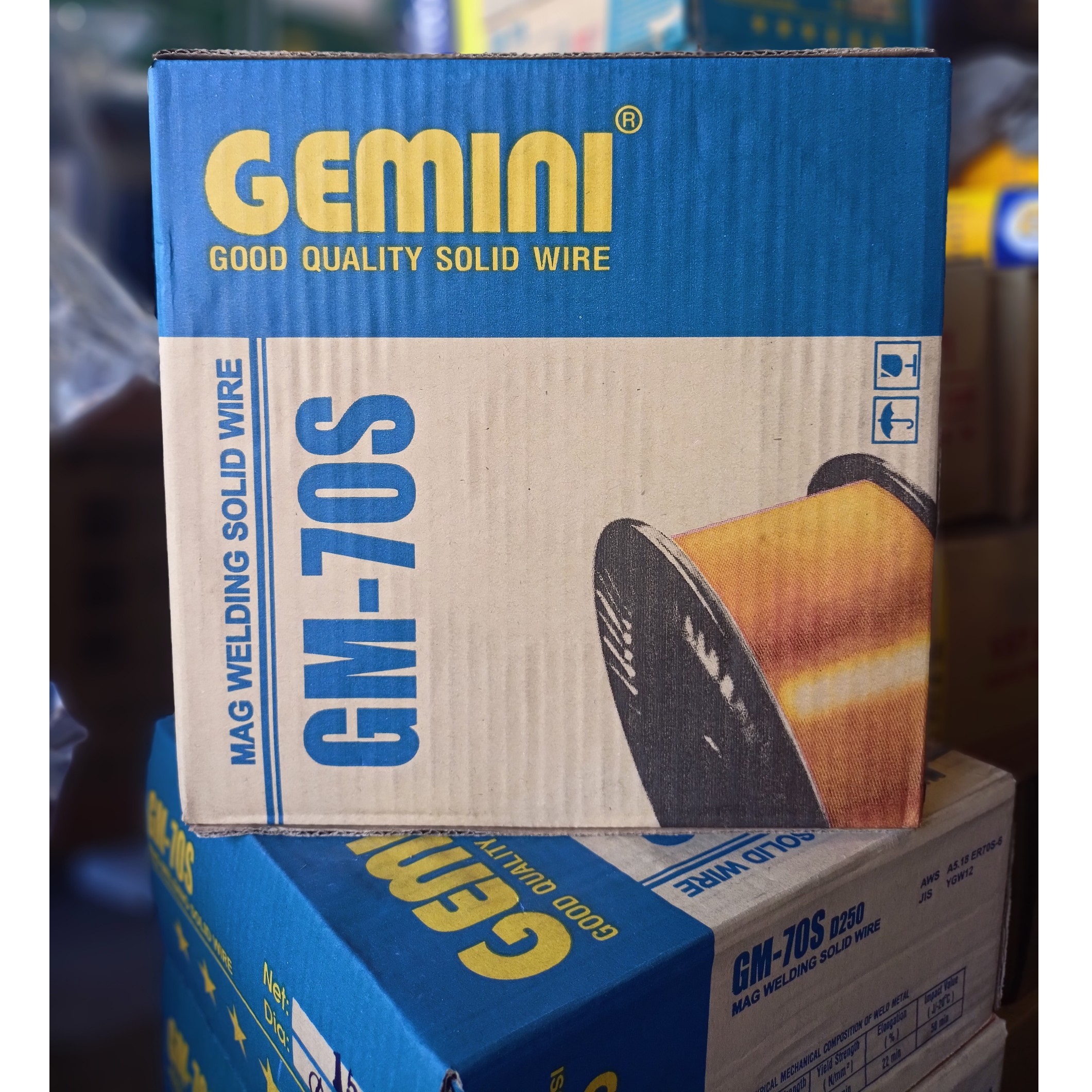 Dây hàn mag Gemini 70S6 D1.2 15kg/cuộn RL250 (giá có VAT)